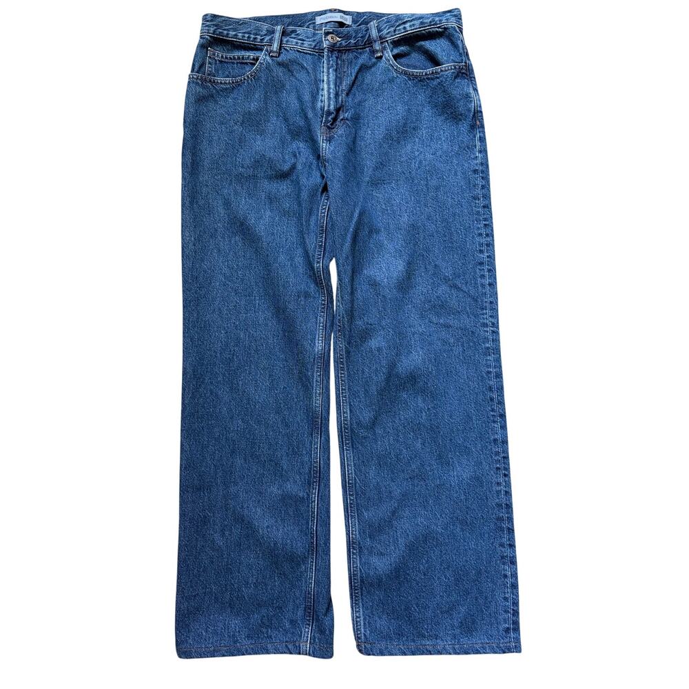 JW Anderson x Uniqlo Mens Straight Jeans Size 33x29 Blue JW